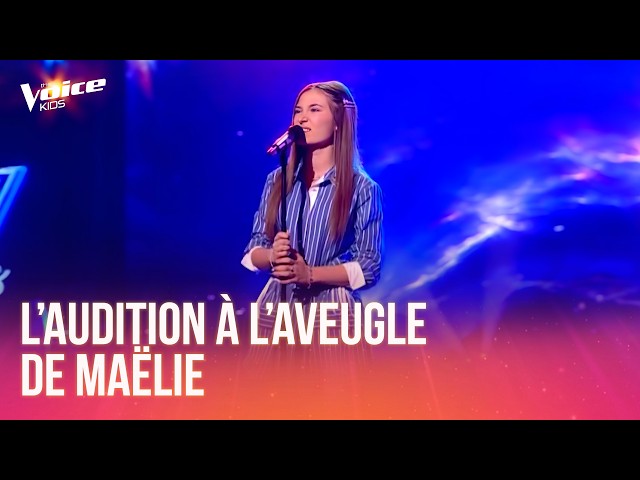 Maëlie sings "Love in the Dark" by Adele | The Voice Kids 2026 | Blind Auditions