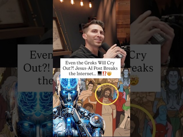 Even the Groks Will Cry Out?! Jesus-AI Post BREAKS the Internet