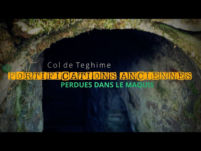 [SIMPLEMENT.] Fortifications anciennes perdues dans le maquis - Col de Teghime