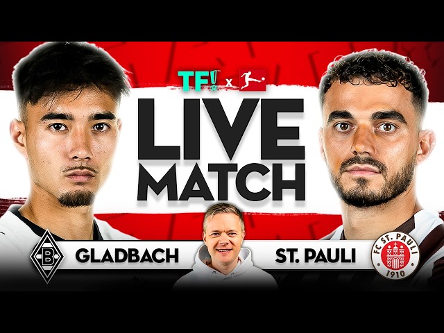 LIVE Borussia Mönchengladbach vs FC St. Pauli | Bundesliga LIVE Match Footage
