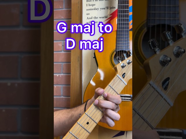 How To Shift Chords Smoothly- #guitarlessons #guitartutorial #guitarteacher #guitar #shorts
