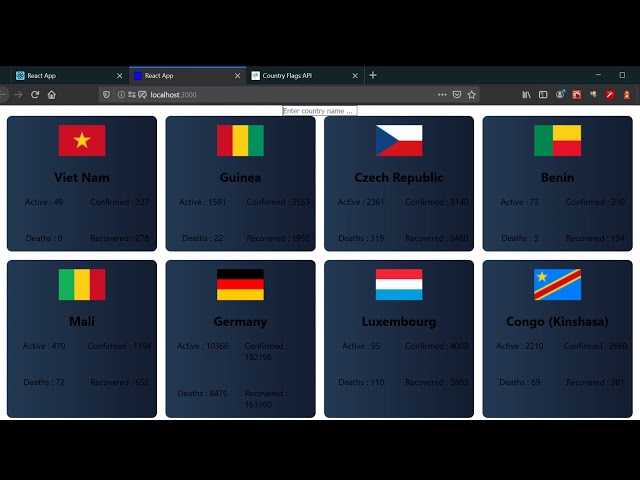 React Tutorial 8 - Search Bar React Component in React
