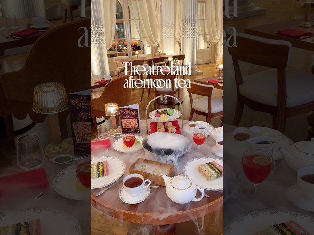 Theatreland Afternoon tea at Waldorf Hilton, London 🫖🎭