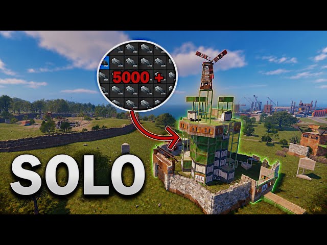 How HQM Quarry Made Me the RICHEST SOLO - Rust Console Movie