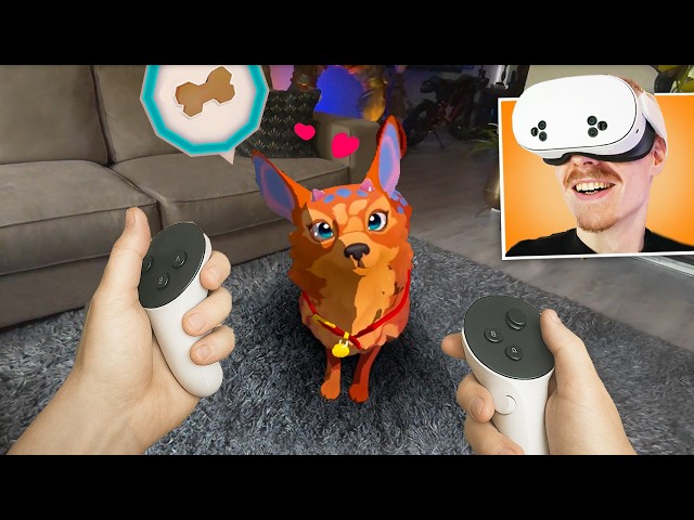 This VR Pet Simulator on Meta Quest 3 Is So Cute! - Stay: Forever Home