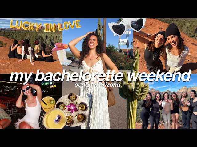 THE BACHELORETTE OF MY DREAMS 🌵🤍✨ | weekend in Arizona, GRWM, day in the life