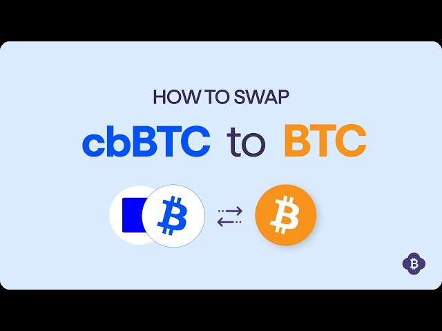 Base suggest this bridge to swap Bitcoin
