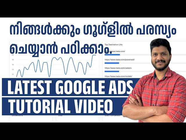 Google Ads Live tutorial | Complete Guide for beginners in Malayalam
