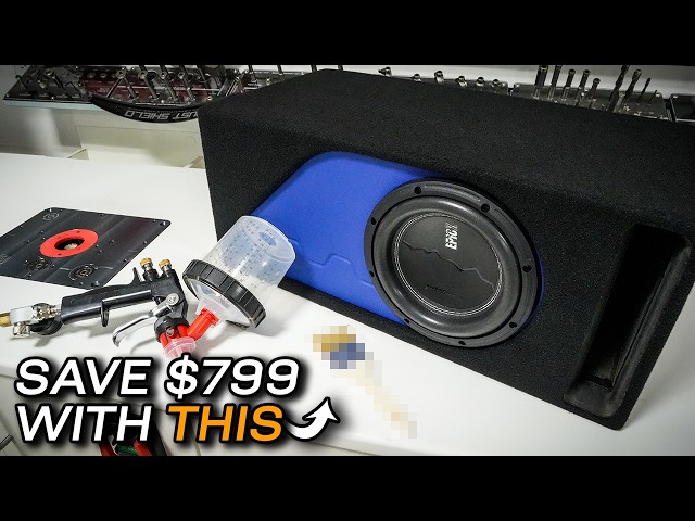 Save BIG by just using THIS for your next subwoofer box carpet & vinyl job!