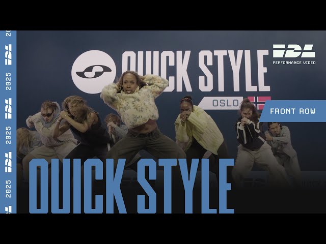 Quick Style Encore Front Row | IDL Launch 2025