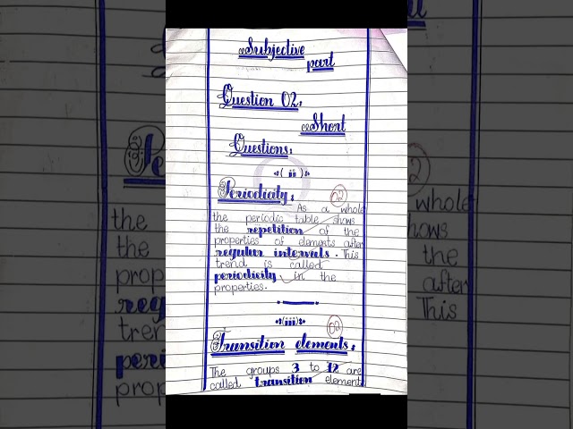Chemistry paper presentation for board exam 2026-Chemistry paper pattern all for classes