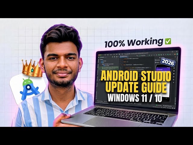How to Update Android Studio to the Latest Version (2026) | Android Studio Update Guide