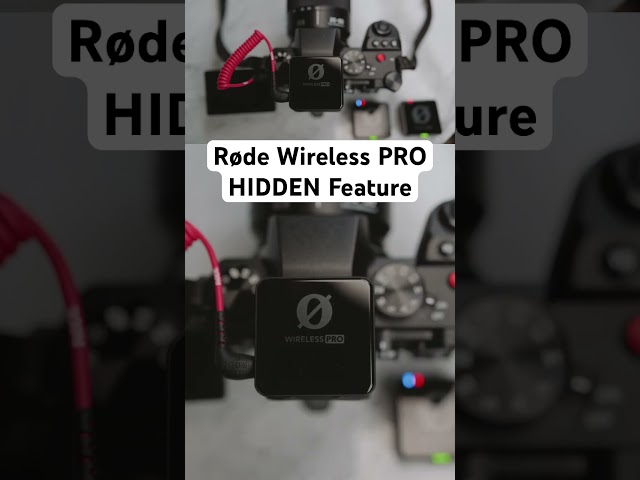 HIDDEN Feature Røde Wireless PRO Auto Power-on/off @rodemic