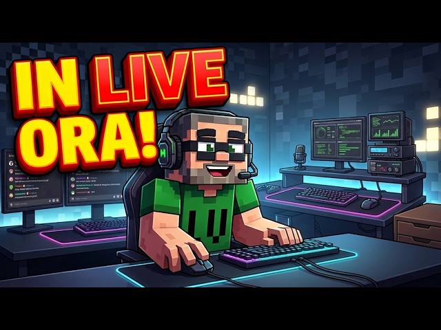 Minecraft - Pazzesco ! Buon martedì a tutti! #minecraft #survival #java #live #gaming