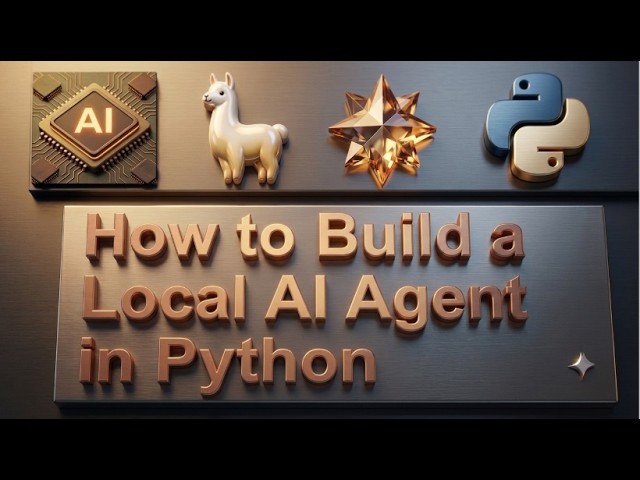 Build Your First Local AI Agent (Python Tutorial)   (Lesson: 01) #AIAgent   #Gemma4 #Ollama #ai