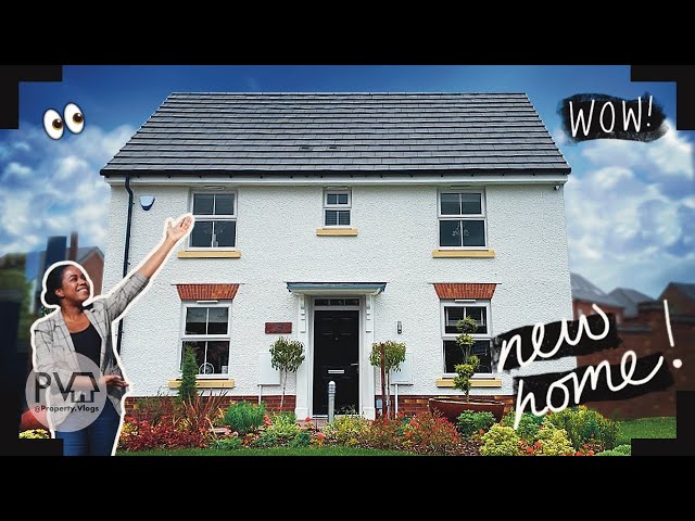 Touring a LOVELY 😍 3 Bed Detached New Build House| INSIDE the Hadley Showhome David Wilson Homes