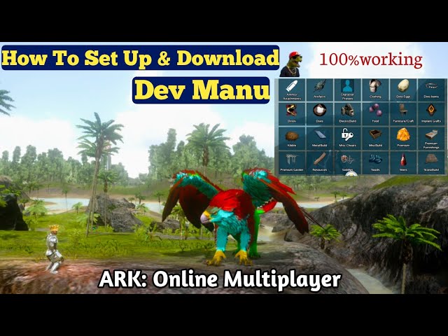 How To Set Up & Download Dev Manu | ARK mobile online multiplayer | Vloger Bangla 