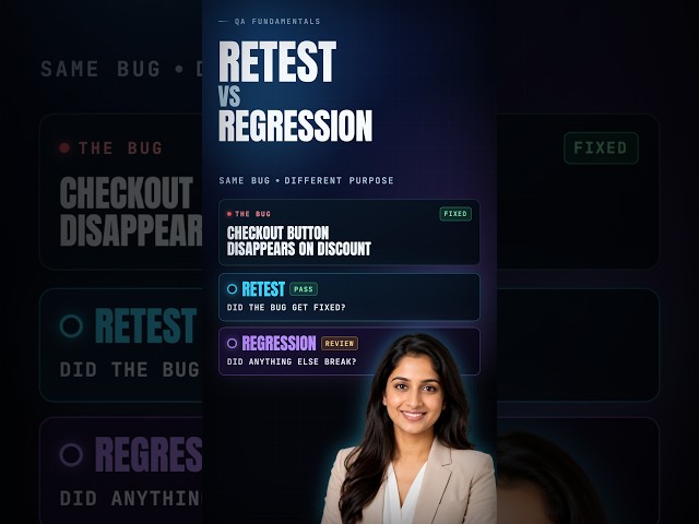 Retesting vs Regression Testing: What’s the Real Difference?
