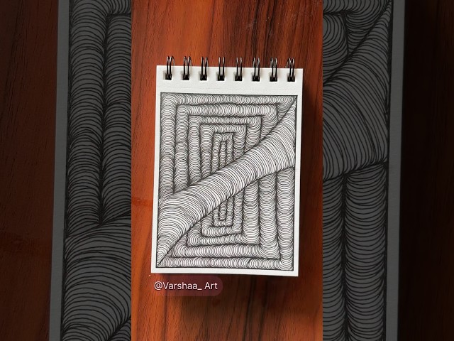 Day 403 - Easy Doodle Art Tutorial #doodle #doodleart #easy #drawing #art #zentangle #zen