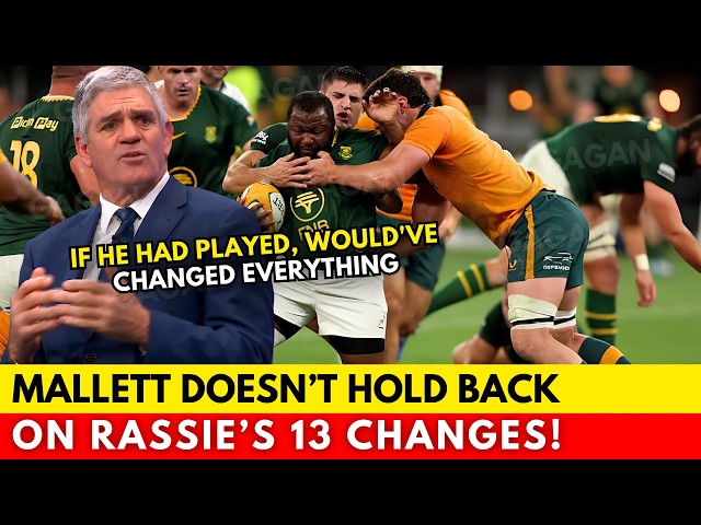 🔥MALLETT QUESTIONS RASSIE’S BIG GAMBLE AGAINST THE WALLABIES! | SPRINGBOKS NEWS