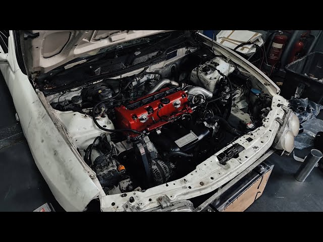 DC2 Integra Type R – Full Custom Exhaust System Build | Raw VTEC Sound! 🔧🔥
