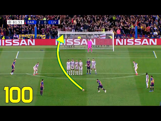 100 Best Free Kicks In Football History