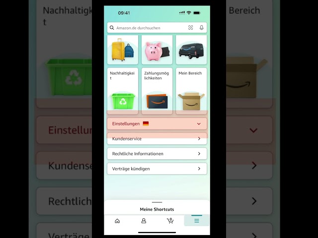 Change Amazon App Language - Short Video - iOS Amazon App
