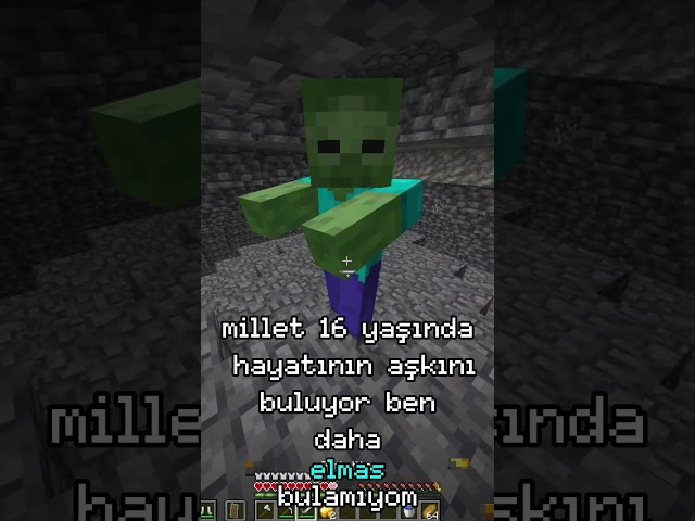 Hala bulamıyoz #shorts #shortvideo #minecraft #diamond #lapeace #shortsfeed #viral #viralvideo #mc