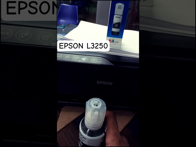 Epson L3250 में स्याही ऐसे डालें (गलती मत करना!) 🛑
