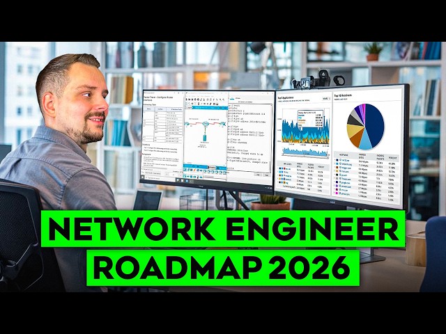 Network Engineer Roadmap - 2026 | How to Become a Network Engineer - Beginner to Advanced