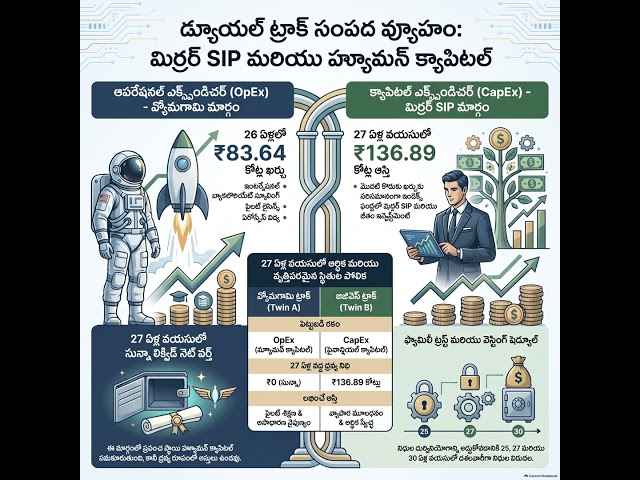 Twin Paradox: Mirror SIP Strategy | కవలల ఆర్థిక వ్యూహం