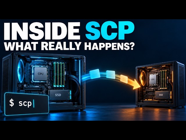 What Really Happens When You Run SCP? Linux, SSH & TCP Explained