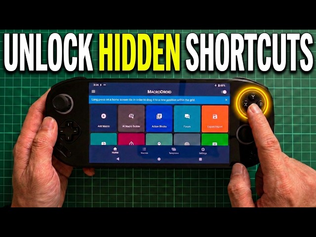 Stop Wasting Your Handheld’s Buttons! (Unlock Hidden Shortcuts)