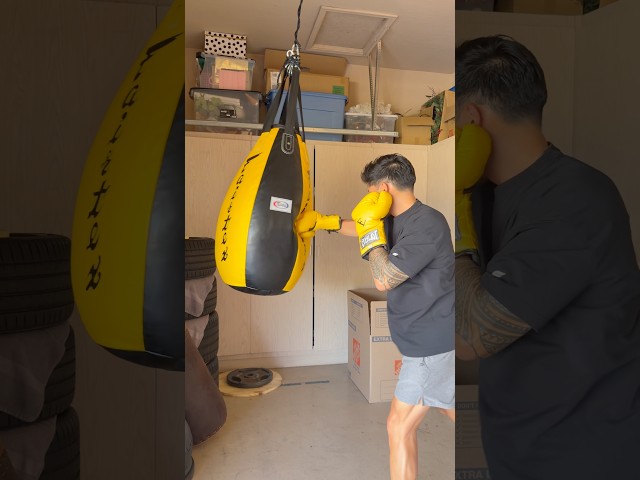My NEW Fairtex Super Tear Drop Heavy Bag HB15