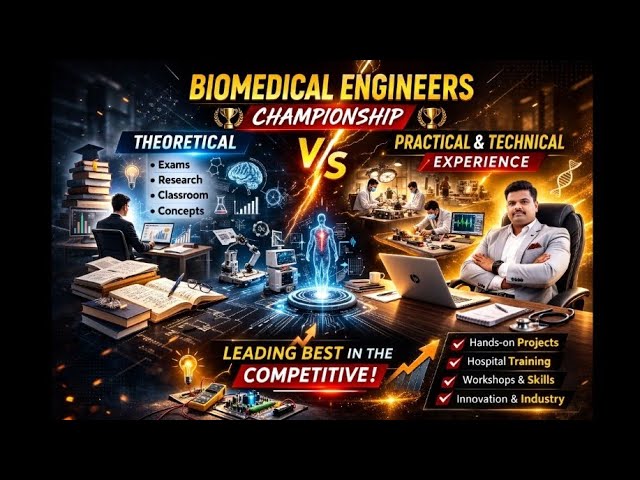👉 Biomedical Engineering: Theory vs Practical – Who Wins?