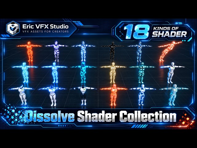 Unity Dissolve Shader Collection