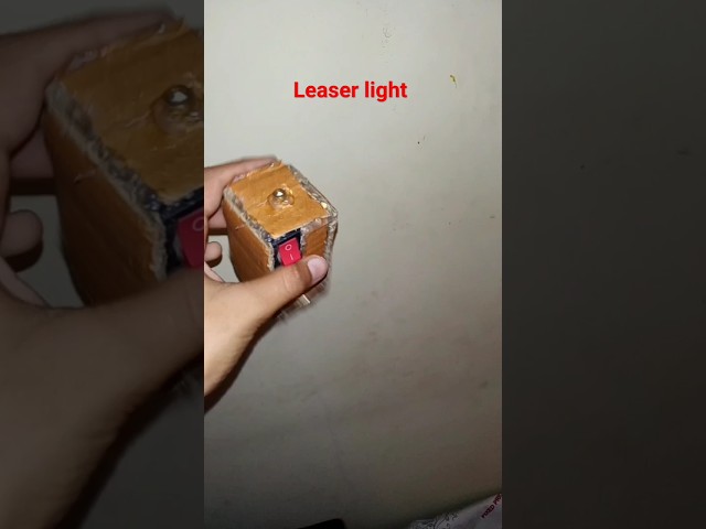Homemade Leaser Light #shorts#shortvideo#homemade leaser#@Myprojects10
