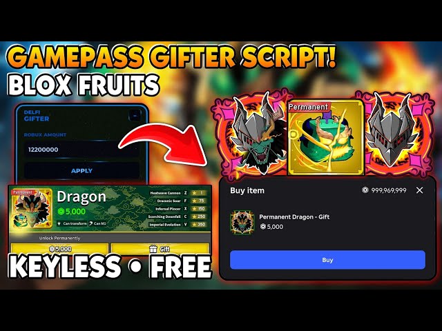 [BEST🐲] GamePass Gifter Script Blox Fruits Script! 🔥 | NO KEY • UNDETECTED • OVERPOWERED