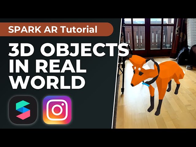 Place 3D Objects in the Real World - Spark AR Tutorial | Create your Instagram Filter.