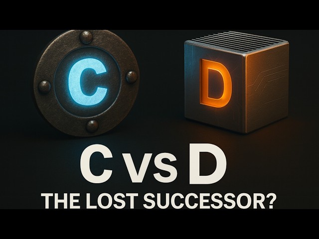 C vs D: The Lost Successor Programming Language to C in 2025?