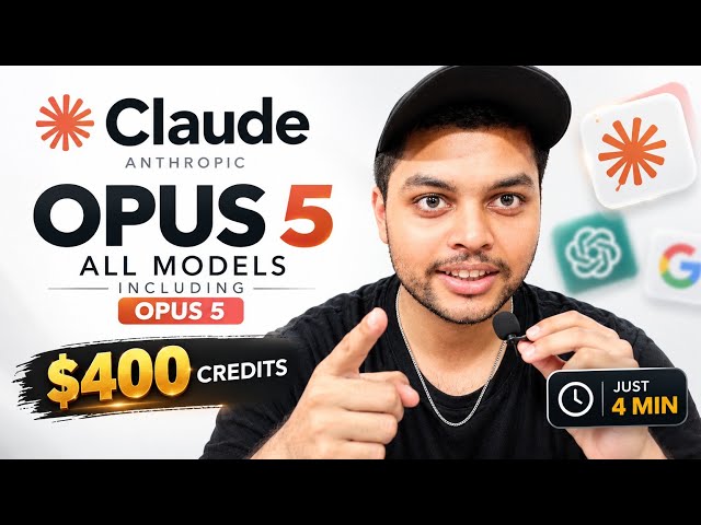 How to get $400 FREE Credits for Claude Opus 5!🤯 #claude #ai #openai 