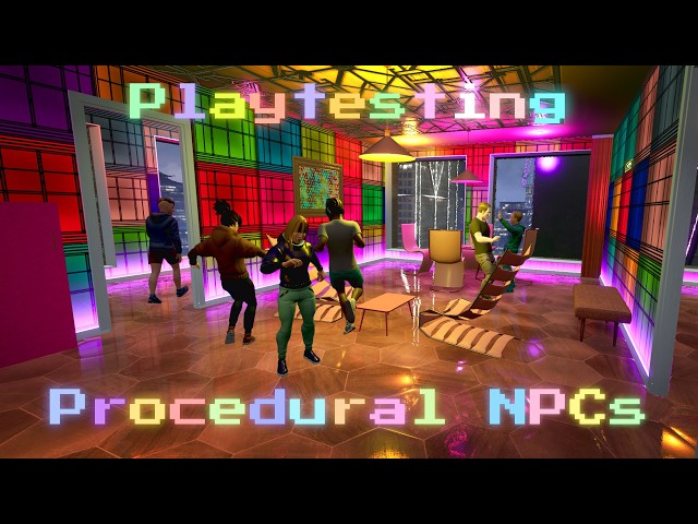 What I've Learned From Playtesting My Procedural NPCs