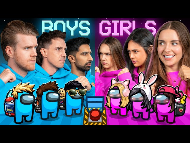 Among Us BOYS vs. GIRLS!
