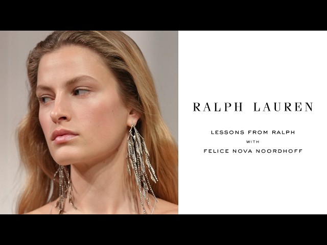 RALPH LAUREN | Spring 2027 Collection Runway Show | Lessons from Ralph with Felice Nova Noordhoff