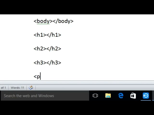 Introduction of Tags in HTML ll CodeDEEP