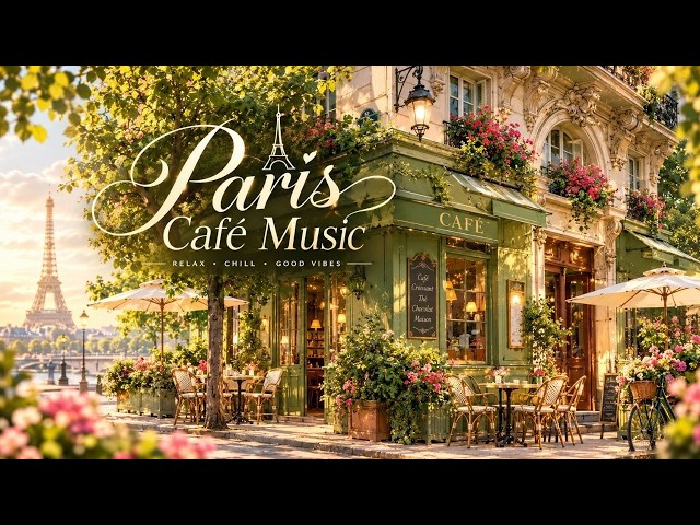 Montmartre ChillCozy Paris Cafe Ambience - Relaxing French Jazz Cafe Music For Deep Focus And Study