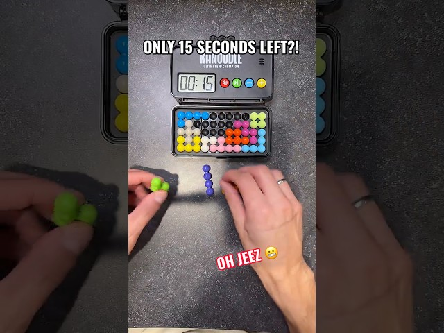 A Super Fun Puzzle with a CLOSE Ending 😬