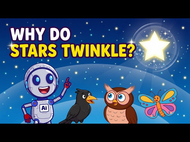 Why Do Stars ACTUALLY Twinkle? 🌟 (The Secret Revealed!)