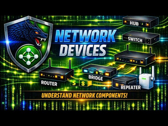 Network Devices Explained | Hub, Switch, Router & More | Kaliversa