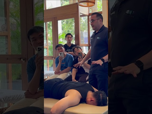 Learn spinal manipulation #manualtherapy #chiropractor #osteopathy ￼